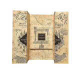 Harry Potter - Back to Hogwarts Combo (1 Backpack + 1 Pouch + Badges Set + 1 A5 Notebooks + 1 Elder wand + 1 Map))