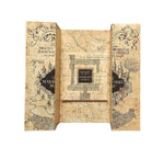 Harry Potter - Back to Hogwarts Combo (1 Backpack + 1 Pouch + Badges Set + 1 A5 Notebooks + 1 Elder wand + 1 Map))