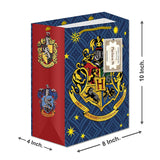 Harry Potter combo set ( 1 House Crest A5 Notebook 1 Gift Bag)