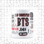 BTS -  Infographic Design Coffee Mug