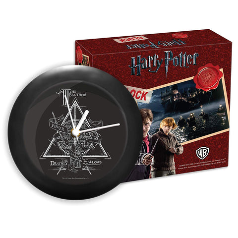 Harry Potter - Deathly Hallows Triangle Table Clock