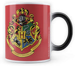 Harry potter Hogwarts House Crest Red Morphing Magic Heat Sensitive Coffee Mugs