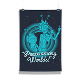 Rick & Morty - Peace Among World Wall Poster