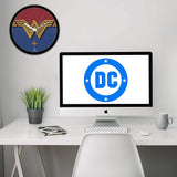 DC Comics Wonder Woman Logo Wall Clock