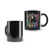 Black Adam - Graphic Art Design Heat Sensitive Magic Coffee Mug