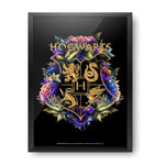 Harry Potter - Floral House Crest Design Wall Poster