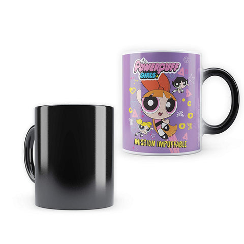 The Powerpuff Girls - Mission Impuffable Heat Sensitive Coffee Mug