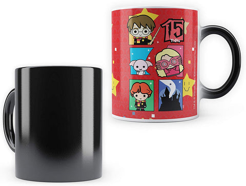 Harry potter Hogwarts Chibi 15th Birthday Morphing Magic Heat Sensitive Coffee Mugs