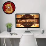 Game of Thrones Lion Sheep Wall Clock
