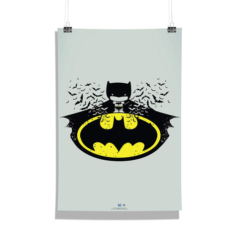 DC Comics Batman Chibbi Poster