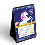 Unicorn - Table Calendar 2022-2023 (Portrait)