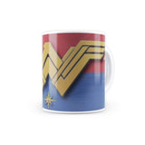 Official DC Comics Design of Wonder Woman Logo Coffee Mug