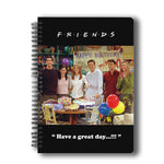 Friends TV Series Happy Birthday Chandler A5 Notebook