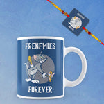 Tom & Jerry - Set Of Frenemies Forever Coffee Mug & Designer Rakhi