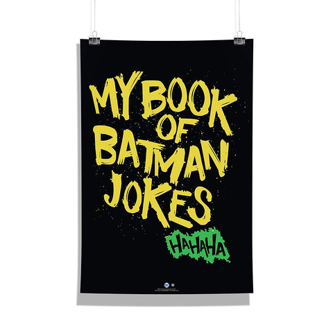 DC Comics My Book of Batman Jokes Poster