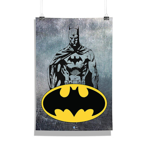 DC Comics Grunge Batman Poster