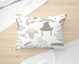 Harry Potter - Doodle Single Bedsheet With Pillow Cover