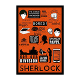 Sherlock Infographic Poster