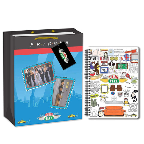 Friends TV Series Doodle (A5 Notebook+Gift Bag)