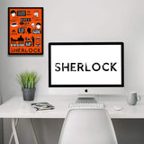 Sherlock Infographic Poster