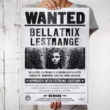 Harry Potter - Wanted Bellatrix Lestrange Wall Poster