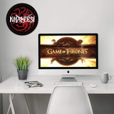 Game of Thrones Khaleesi Wall Clock