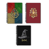 Harry Potter Pack Of 3 (House Crest +Sorted+ Gryffindor) A5 Notebook