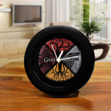 Game of Thrones Table Clock of Circular House