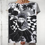 Demon Slayer - Kamado Tanjiro - The tsuguko Design poster Best Gift For Demon Slayer Fans