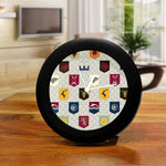 Game of Thrones Pattern Table Clock