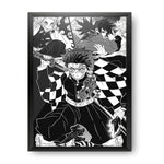 Demon Slayer - Kamado Tanjiro - The tsuguko Design poster Best Gift For Demon Slayer Fans