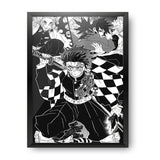 Demon Slayer - Kamado Tanjiro - The tsuguko Design poster Best Gift For Demon Slayer Fans