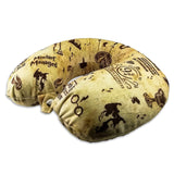 Harry Potter Infographic Red Neck Pillow