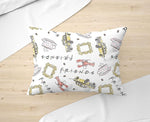 Friends TV Series - New Doodle Patch Single Bedsheet With Pillow Cover