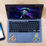 Harry Potter - Set of 3 Vinyl Sticker Sheets