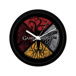 Game of Thrones Circular House Wall Clock