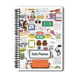 Friends TV Series Doodle- Daily Planner Notebook