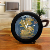 Game of Thrones Cersie Map Table Clock