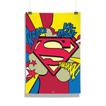 DC Comics Superman Comic Logo Poster