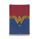 DC Comics Wonder Woman Logo Poster