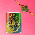 Harry Potter - Set Of House Crest Coffee Mug & Designer Rakhi