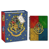 Harry Potter combo set ( 1 House Crest A5 Notebook 1 Gift Bag)