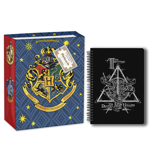 Harry Potter Triangle (A5 Notebook+Gift Bag)