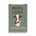 Friends TV Series Moo Point Poster