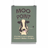 Friends TV Series Moo Point Poster