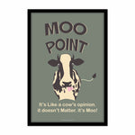 Friends TV Series Moo Point Poster