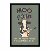 Friends TV Series Moo Point Poster