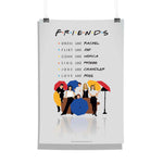 Friends TV Series Umbrella Poster