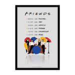 Friends TV Series Umbrella Poster