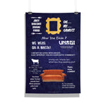 Friends TV Series Infographic Sofa Poster